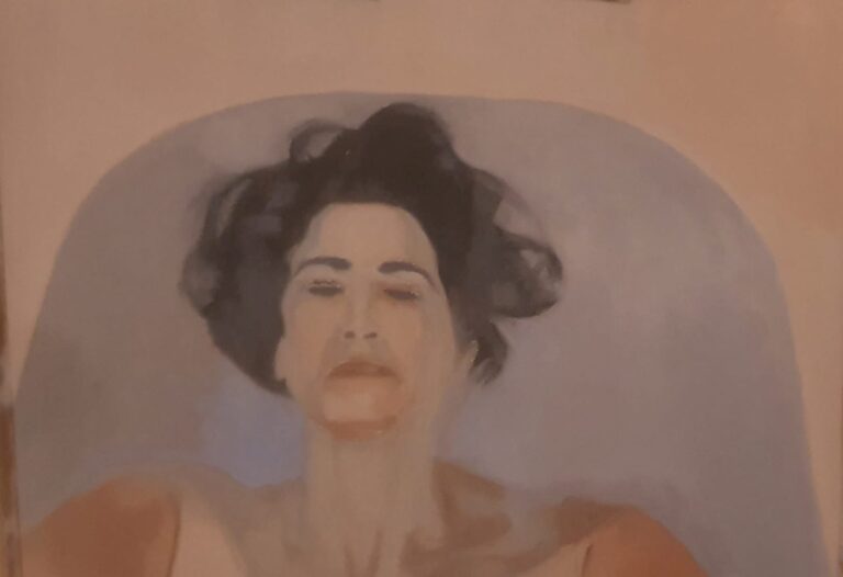 Painting-Realism-Baambat3-oil on paper 60X40cm