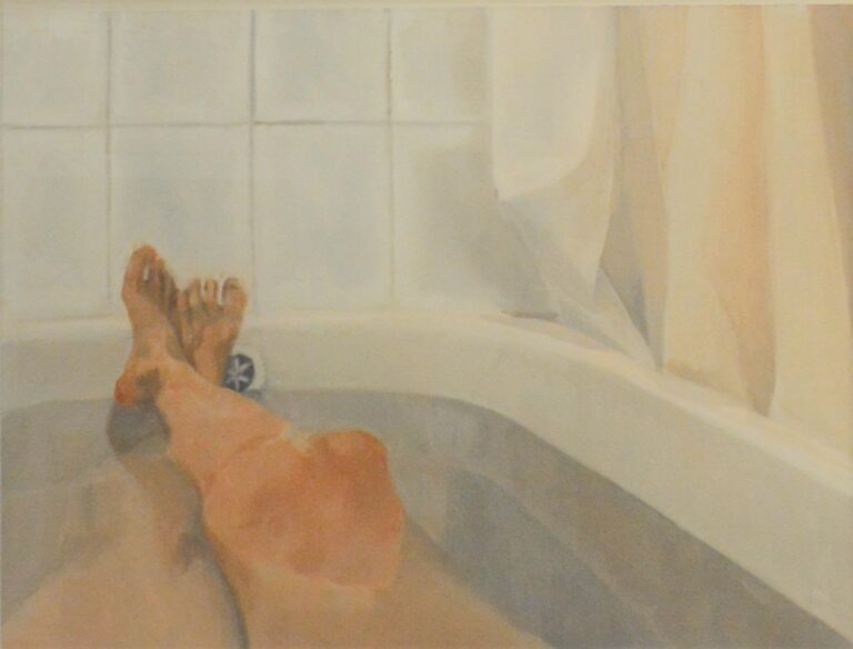 Painting-Realism-Baambat4-oil on paper 60X40cm